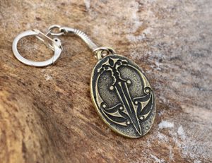 WULFLUND - key ring, zinc