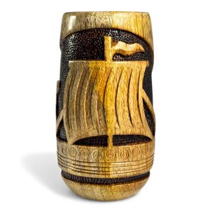 DRAKKAR, wooden cup