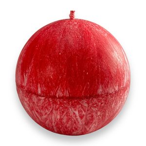Candle, ball 8 mm, red