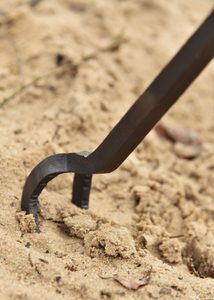 Trépied pour bouilloire de camping, pliable, forgé