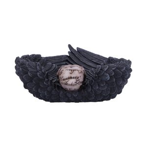 EDGAR ALLEN POE'S NEVERMORE RAVEN SKULL TRINKET HOLDER JEWELLERY DISH - FIGUREN, LAMPEN{% if kategorie.adresa_nazvy[0] != zbozi.kategorie.nazev %} - FIGUREN, DEKORATIONEN{% endif %}