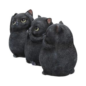 THREE WISE FAT CATS 8.5CM - FIGURES, LAMPS, CUPS{% if kategorie.adresa_nazvy[0] != zbozi.kategorie.nazev %} - HOME DECOR{% endif %}