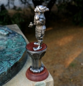 LANDSKNECHT, 16TH CENTURY, LARGE TIN FIGURE - PEWTER FIGURES{% if kategorie.adresa_nazvy[0] != zbozi.kategorie.nazev %} - PAGAN DECORATIONS{% endif %}