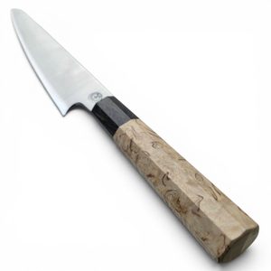 Japanese Honesuki Knife, Stainless Steel, Birch