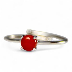 YENNEFER, ring, carnelian silver 925/1000