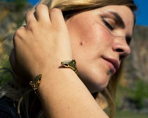 DREKI, Viking brass Bracelet