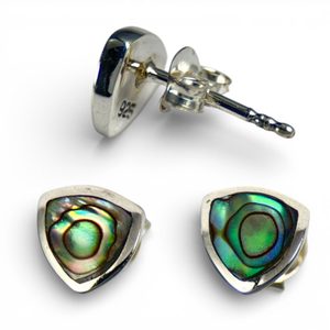 Nautila, silver earrings, nacre 925/1000