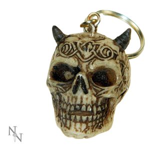 Skull, keyring, 3 cm