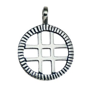 BALTIC SUN, silver pendant