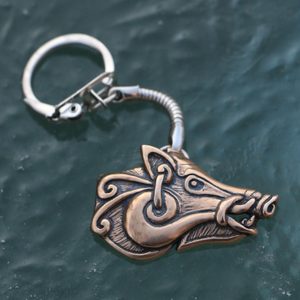 CELTIC BOAR, BRONZE, KEY RING - KEYCHAINS{% if kategorie.adresa_nazvy[0] != zbozi.kategorie.nazev %} - JEWELLERY - BRONZE, ZINC{% endif %}