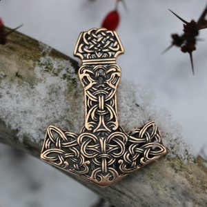 MJÖLNIR THORS HAMMER BRONZE ANHÄNGER - WIKINGERAMULETTE{% if kategorie.adresa_nazvy[0] != zbozi.kategorie.nazev %} - SCHMUCKSTÜCKE{% endif %}