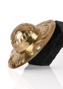 Handgetriebener Römischer Schildbuckel, Messing