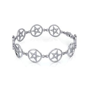 PENTACLES, SILVER BANGLE, AG 925 - BIJOUX ET PENDENTIFS{% if kategorie.adresa_nazvy[0] != zbozi.kategorie.nazev %} - MAGIE{% endif %}