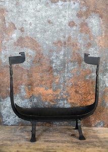 Drakkar, Viking ship, ritual wrought iron candlestick 30cm