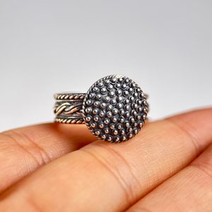 Bague Viking et Slave en argent