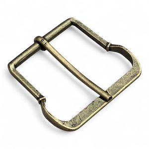 Belt buckle, 15th century, Bohemia, zinc, old brass