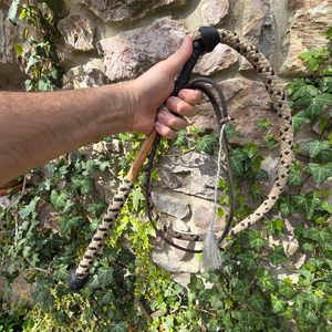 Fouet en cuir, 250 cm