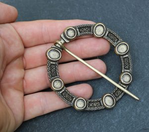 NORICA, large medieval cloak brooch