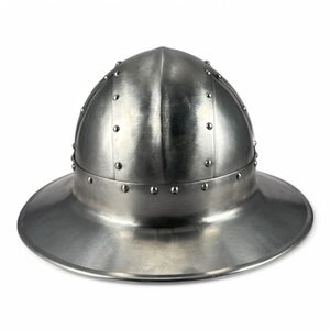 Iron hat from Macieowska Bible, functional replica