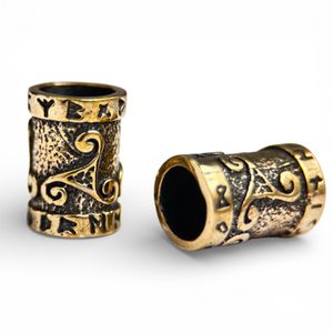 TRISKELION - perle runique pour la barbe