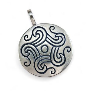 SONNEN DER JAHRESZEIT BRONZE, Silber-Anhänger, Silber 925