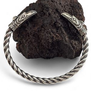 Oiseau-tonnerre, bracelet en argent Ag 925/1000