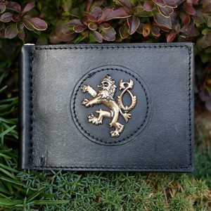 BOHEMIA - CZECH LION, leather wallet