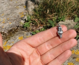VENUS from Věstonice, pendant, silver 925