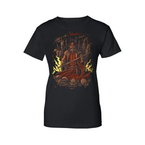 Vlad the Impaler, women's T-shirt colored