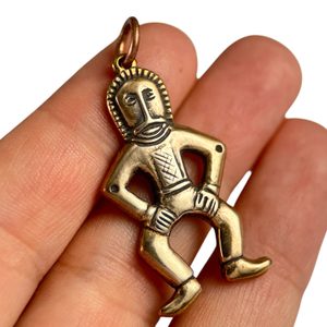 Mann aus Martynivka Schatz, Bronze Anhänger