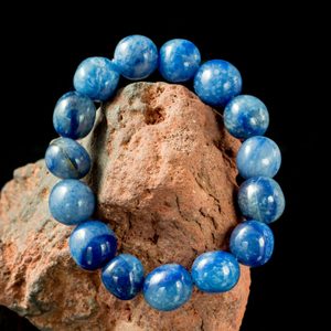 QUARTZ - CRYSTAL, BLUE, BRACELET - PRODUCTS FROM STONES{% if kategorie.adresa_nazvy[0] != zbozi.kategorie.nazev %} - MOLDAVITES, MINERALS, FOSSILS{% endif %}