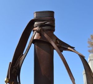 Leather Sheath for the Medieval Sword with Scabbard Chape