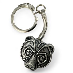 Urus gerbil, ziné antique silver