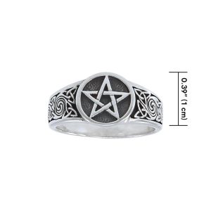 WICCAN SILVER RING