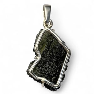 QUANTUM, pendant - Moldavite, silver 925/1000