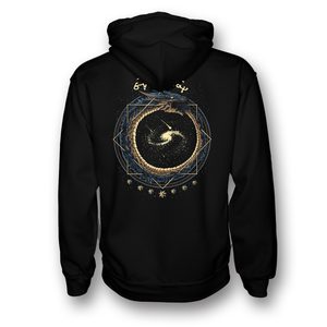 OUROBOROS - sweat à capuche, fermeture éclair