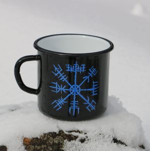 VEGVÍSIR Zinnbecher, Emaillebecher