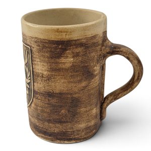 Ceramic mug, Bohemian Lion