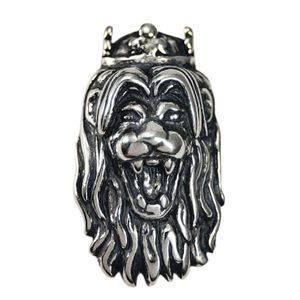 BOHEMIAN LION, pendant, sterling silver