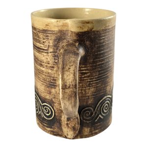 Celtic Triskel, ceramic mug