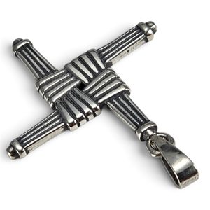Pendentif Croix de Brigitte en argent 925