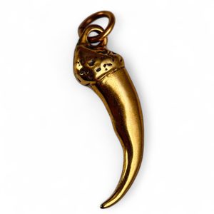 WOLF CLAW, pendant, bronze
