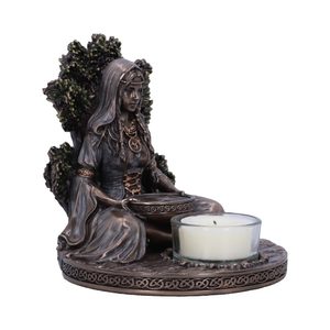 Celtic Goddess Danu 12,5 cm, candlestick