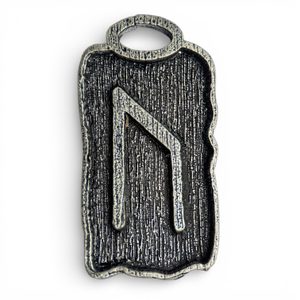 Uruz - Pendentif, Rune, Zinc