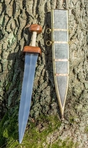 GLADIUS SWORD, TYPE MAINZ WITH SCABBARD, SHARP REPLICA - ANTIKSCHWERTER{% if kategorie.adresa_nazvy[0] != zbozi.kategorie.nazev %} - WAFFEN{% endif %}