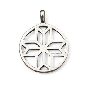 MORNING STAR VENUS II, silver pendant