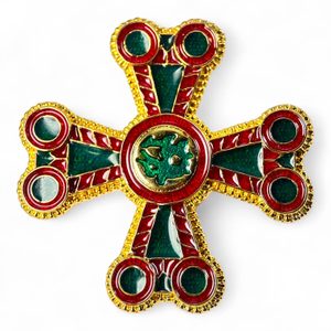 Franconian Cross, Germany, 8th century, brooch
