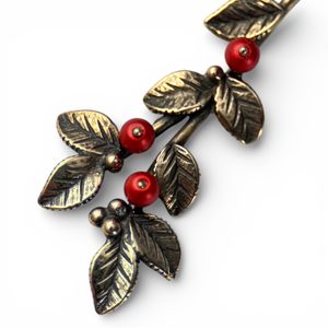 Canneberges, ensemble, bronze