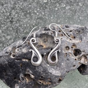 Selkie, boucles d'oreilles, argent 925/1000