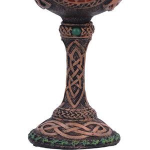 WICCAN GOBLET TREE OF LIFE, resin